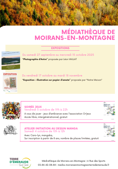 médiathèque moirans - expo