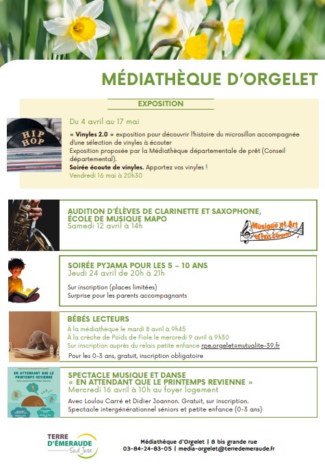 mediathèque orgelet
