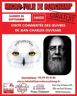 Visite commentée des oeuvres photographiques de Jean-Charles Ouvrard