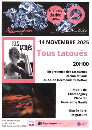 LE MOIS DU DOC "Tous tatoués"