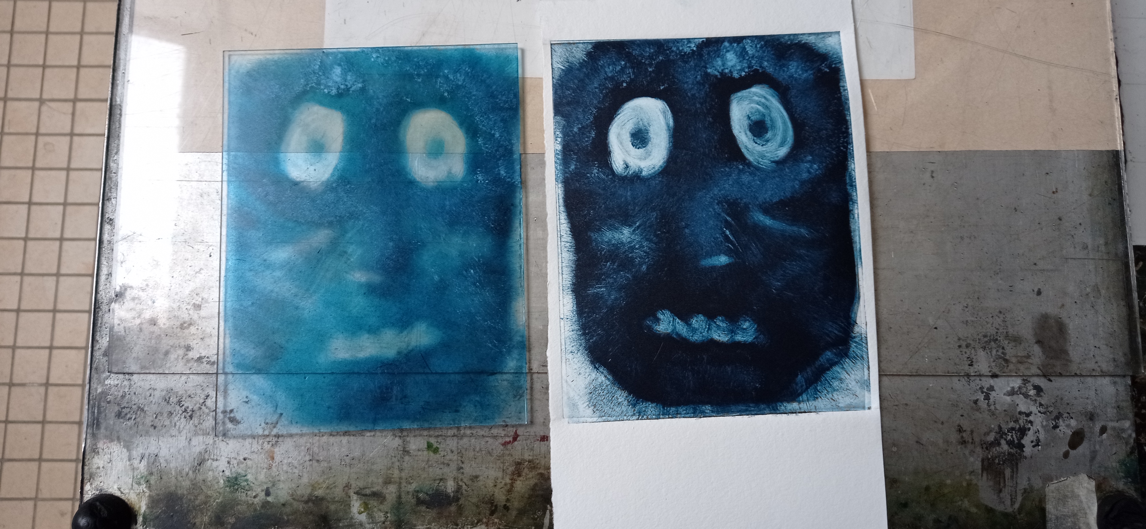 Découvrez l'art du monotype