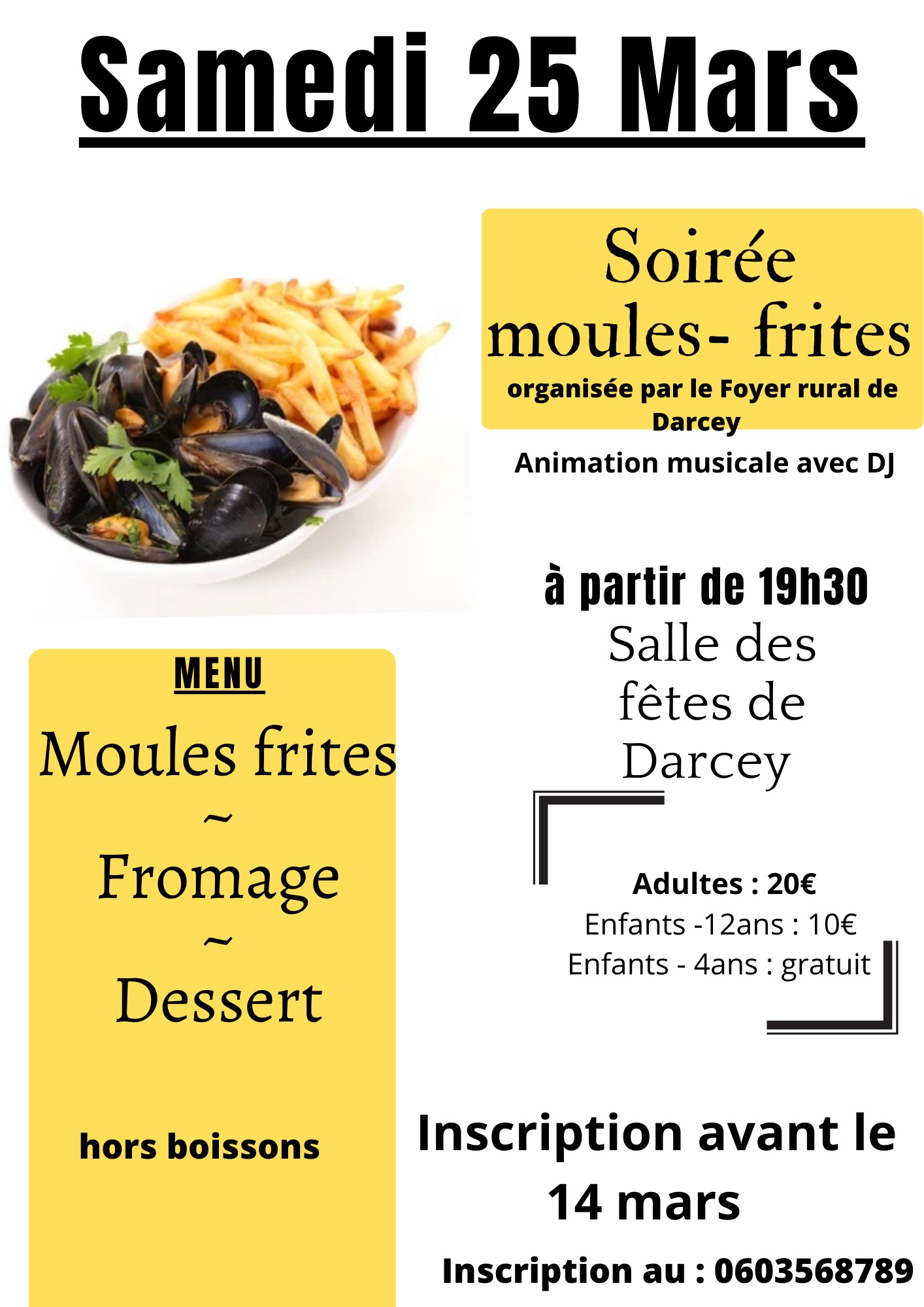 moules frites
