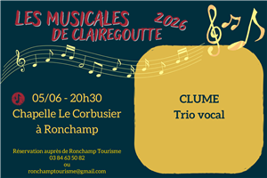 MUSICALES  DE CLAIREGOUTTE 2026