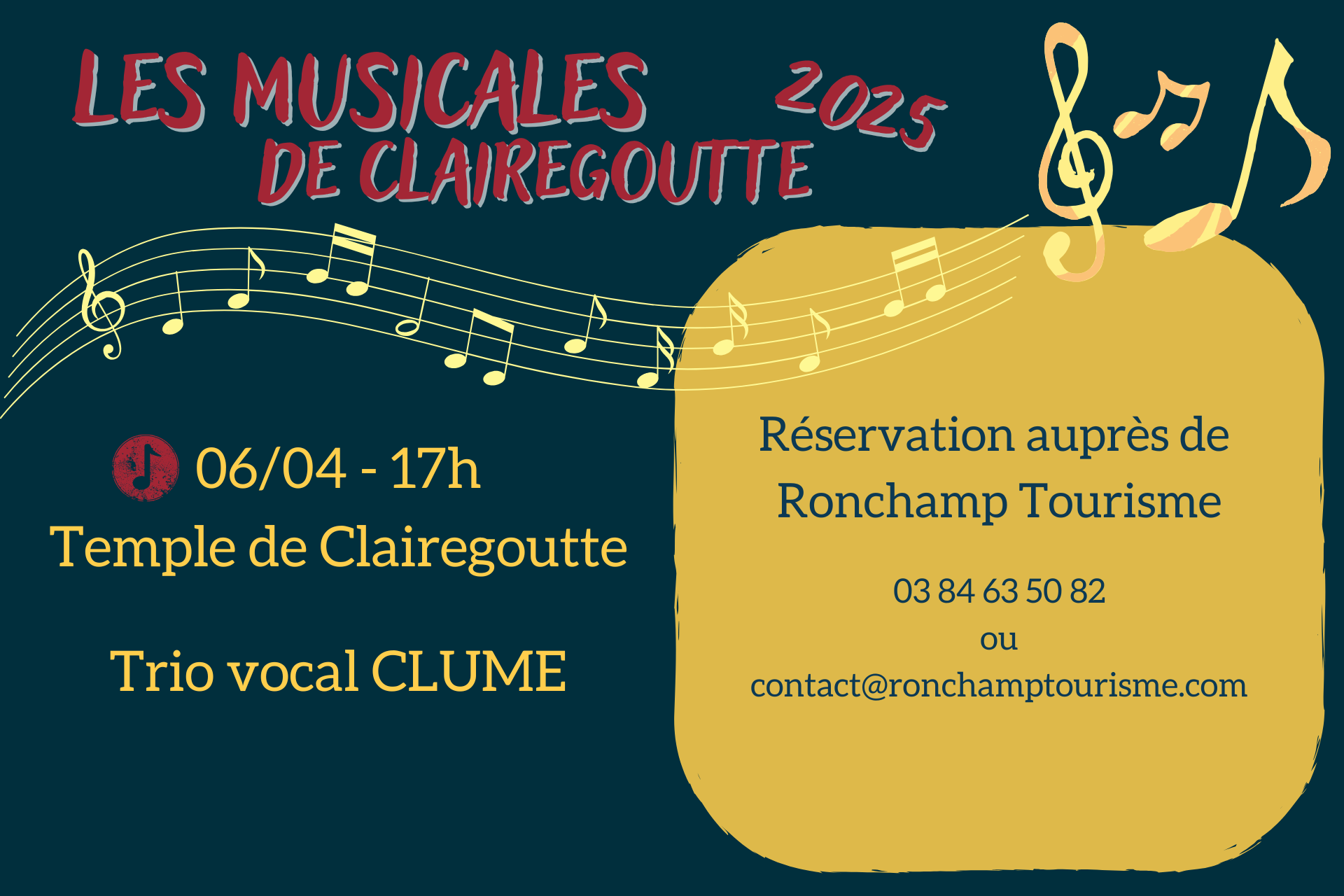 MUSICALES DE CLAIREGOUTTE 2025