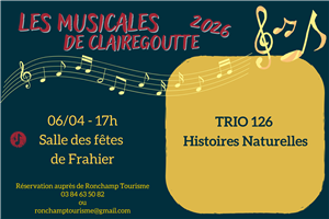 MUSICALES DE CLAIREGOUTTE 2026