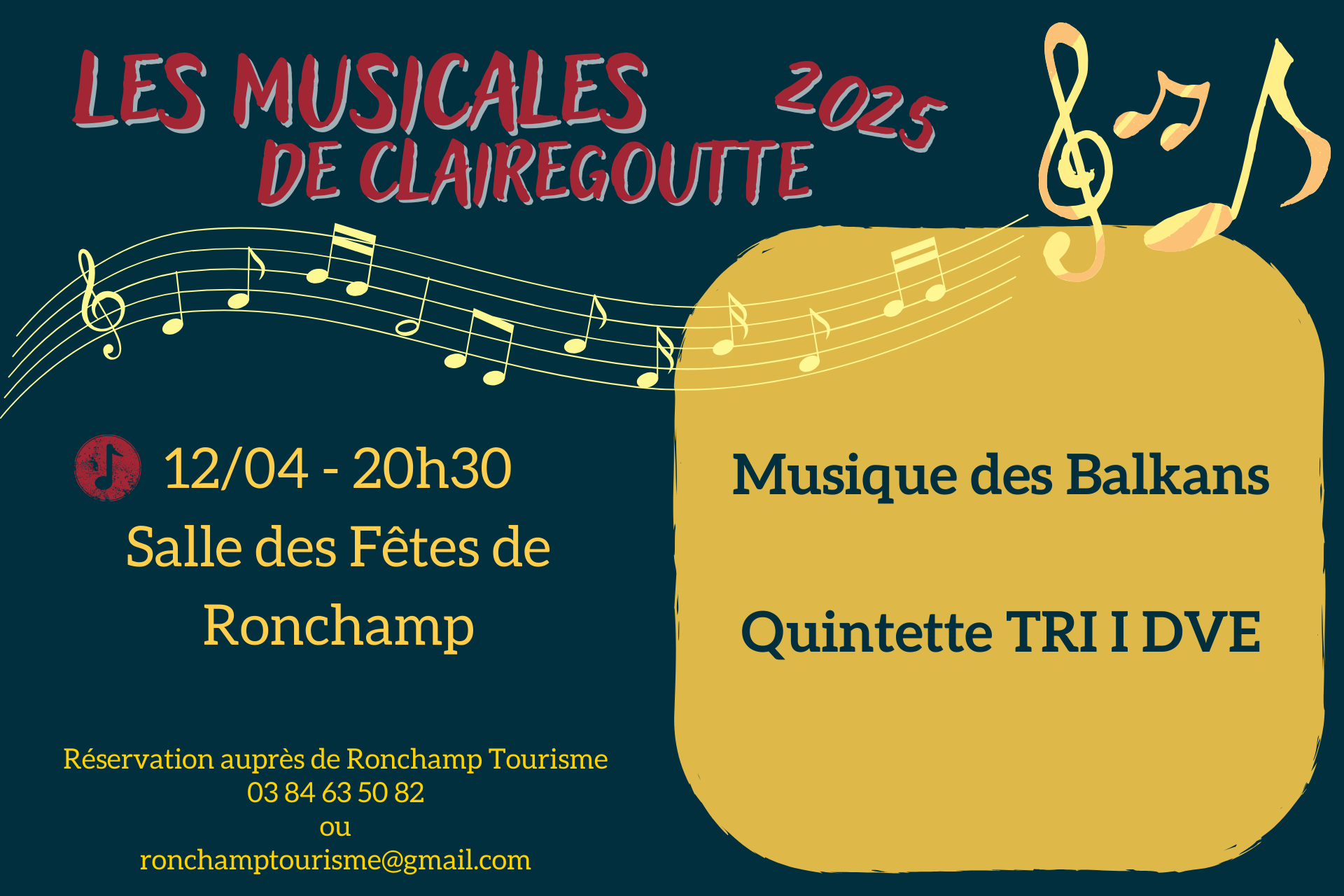 MUSICALES  DE CLAIREGOUTTE 2025