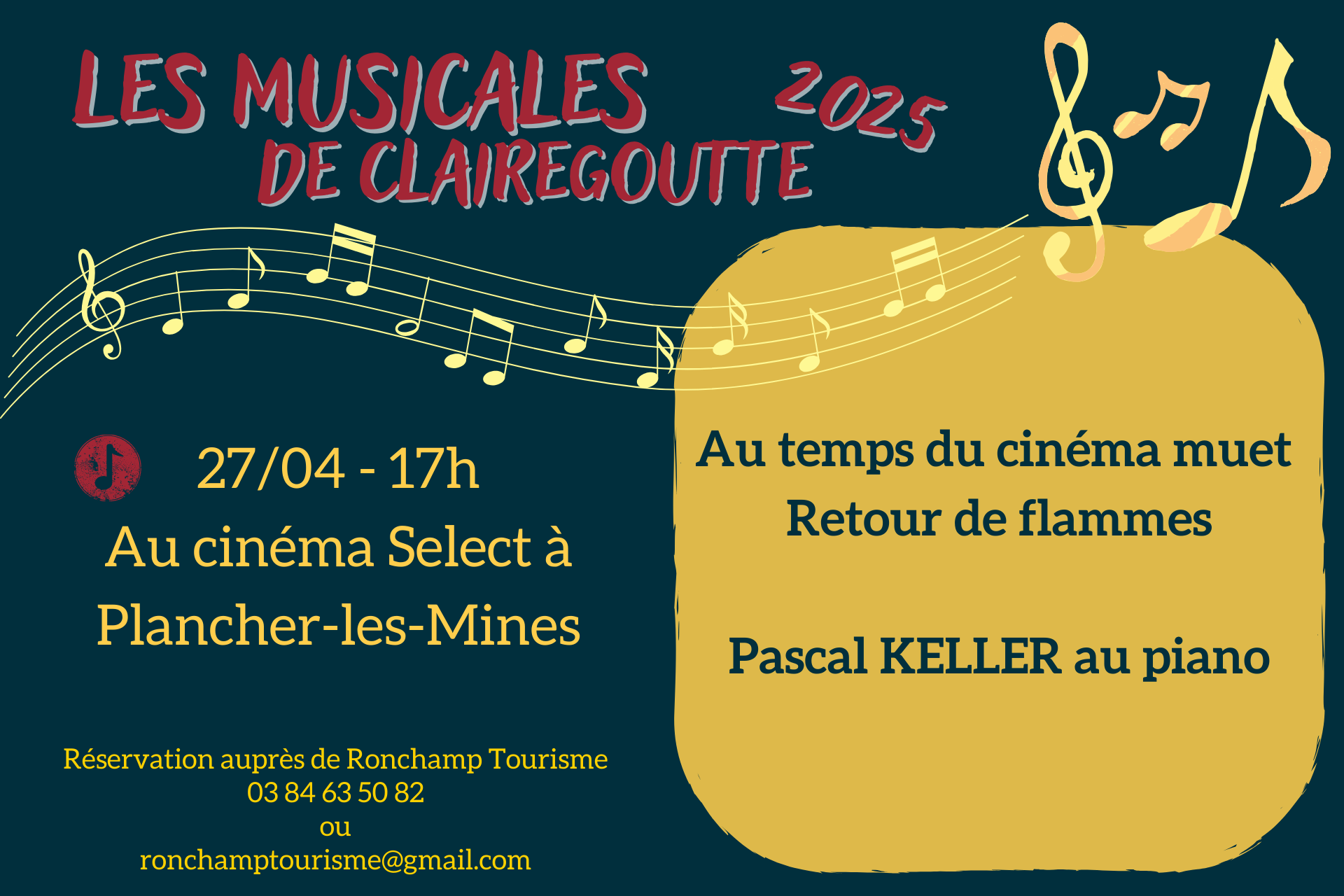 MUSICALES DE CLAIREGOUTTE 2025