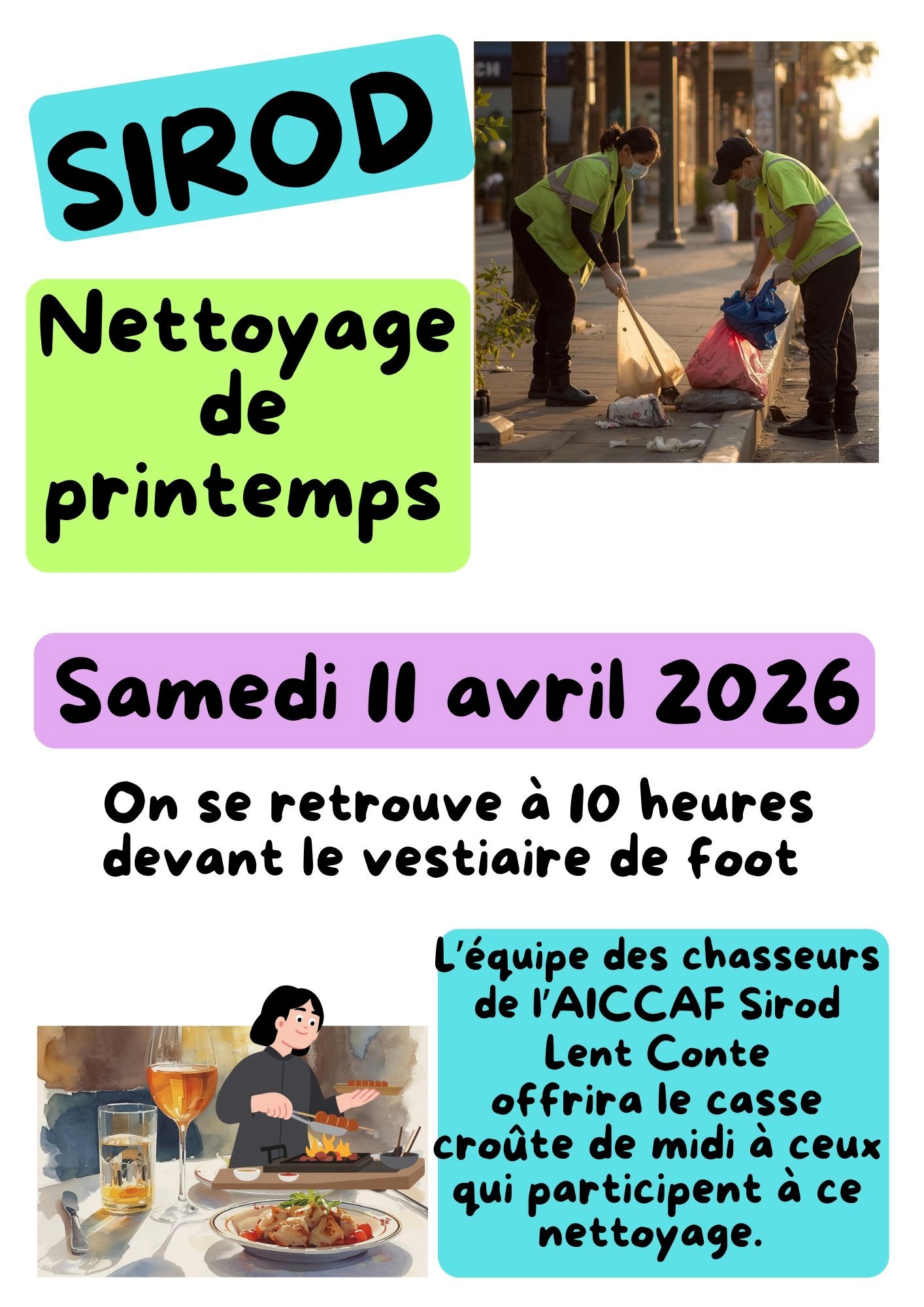 Nettoyage de printemps