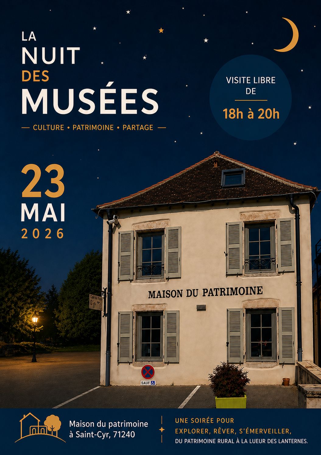 La nuit européenne des musées : Maison du Patrimoine