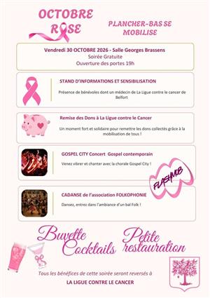 Octobre Rose à Plancher-Bas