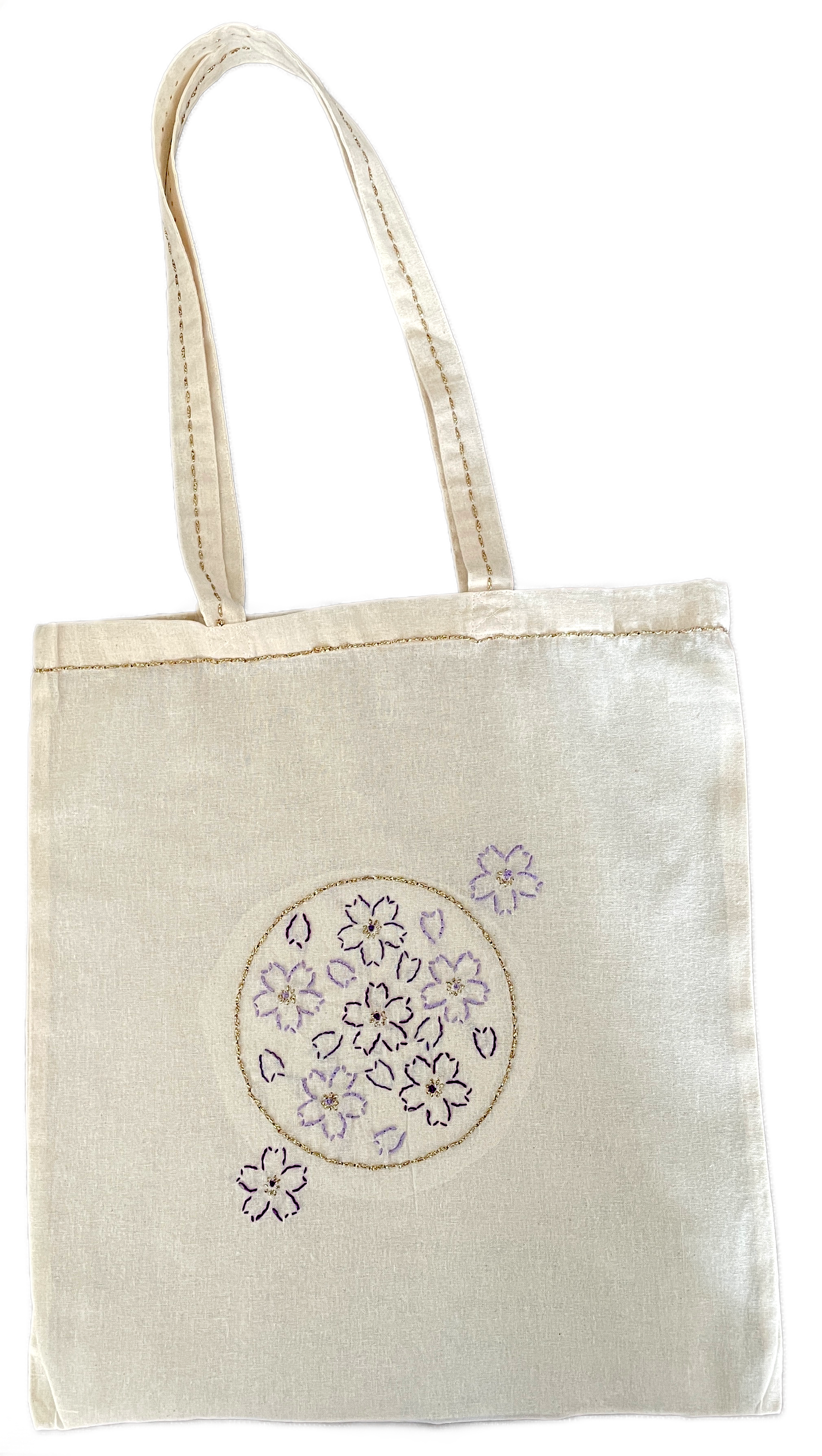tote bag brodé japon