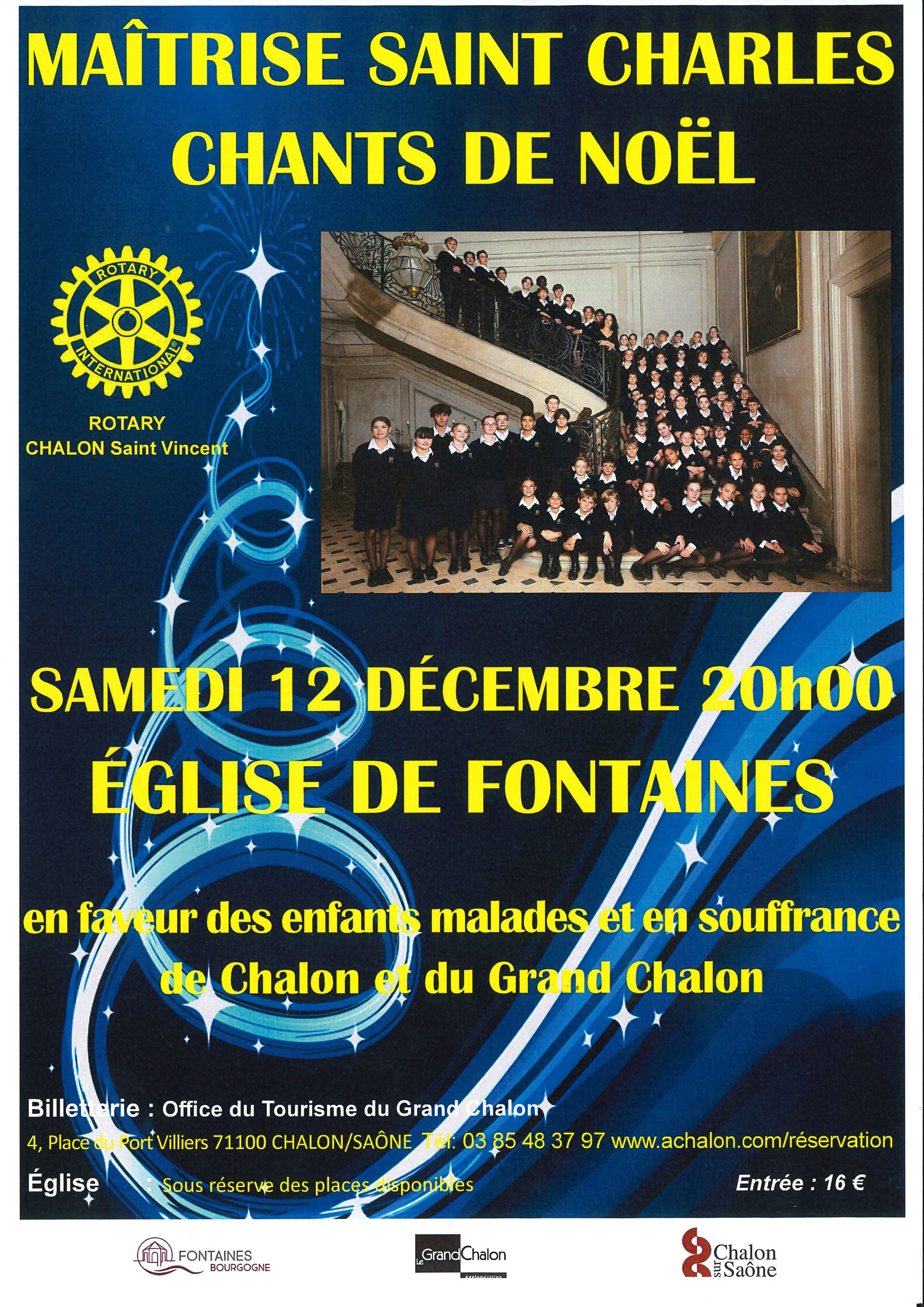 Concert de Noel Maitrise Saint Charles