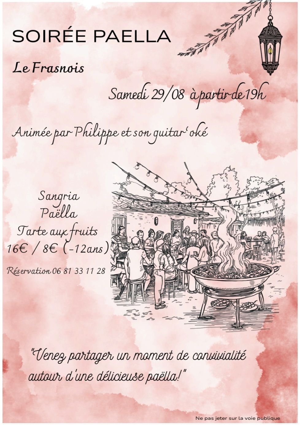 Soirée paëlla