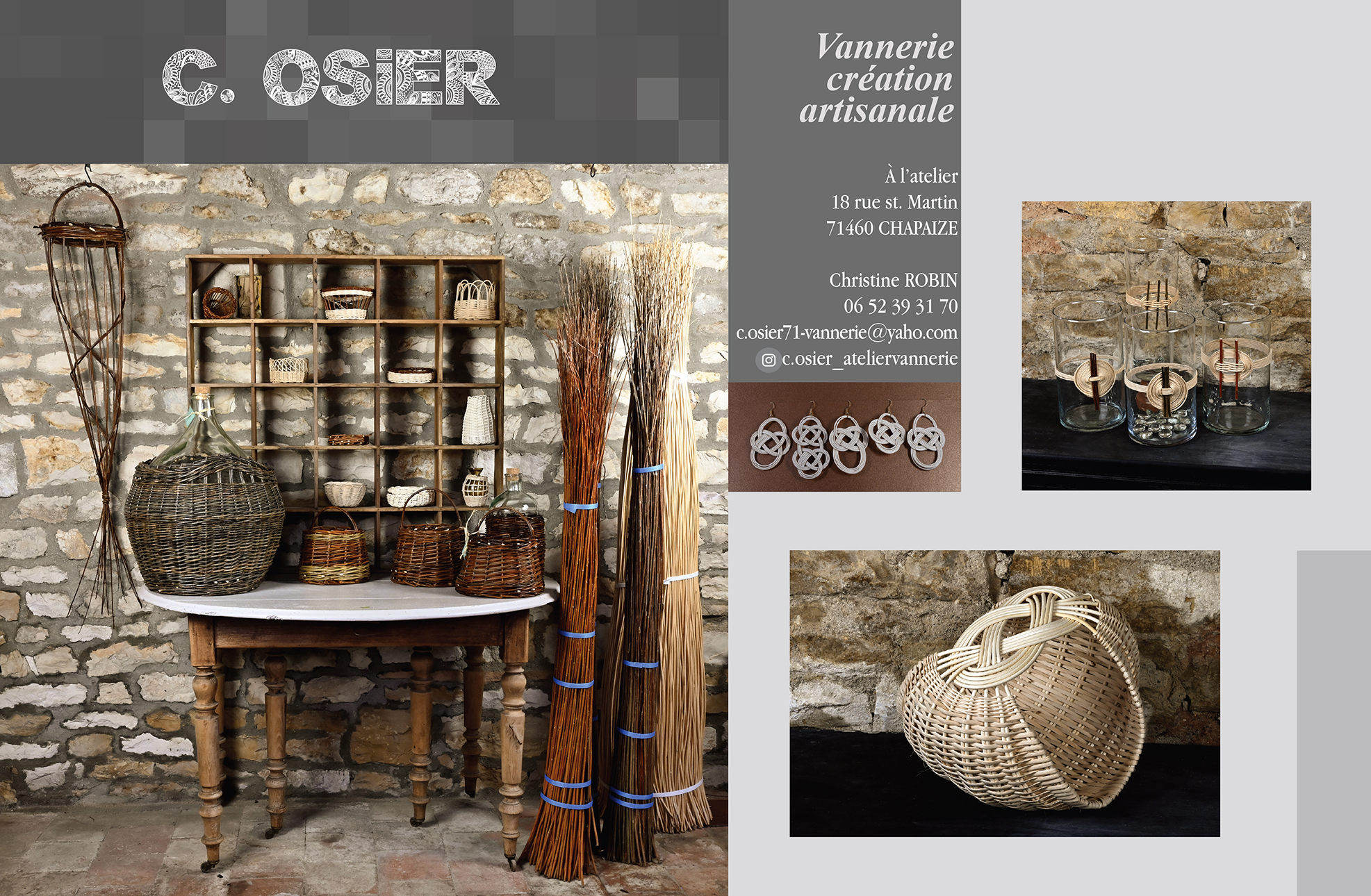 C.OSiER - Atelier Vannerie
