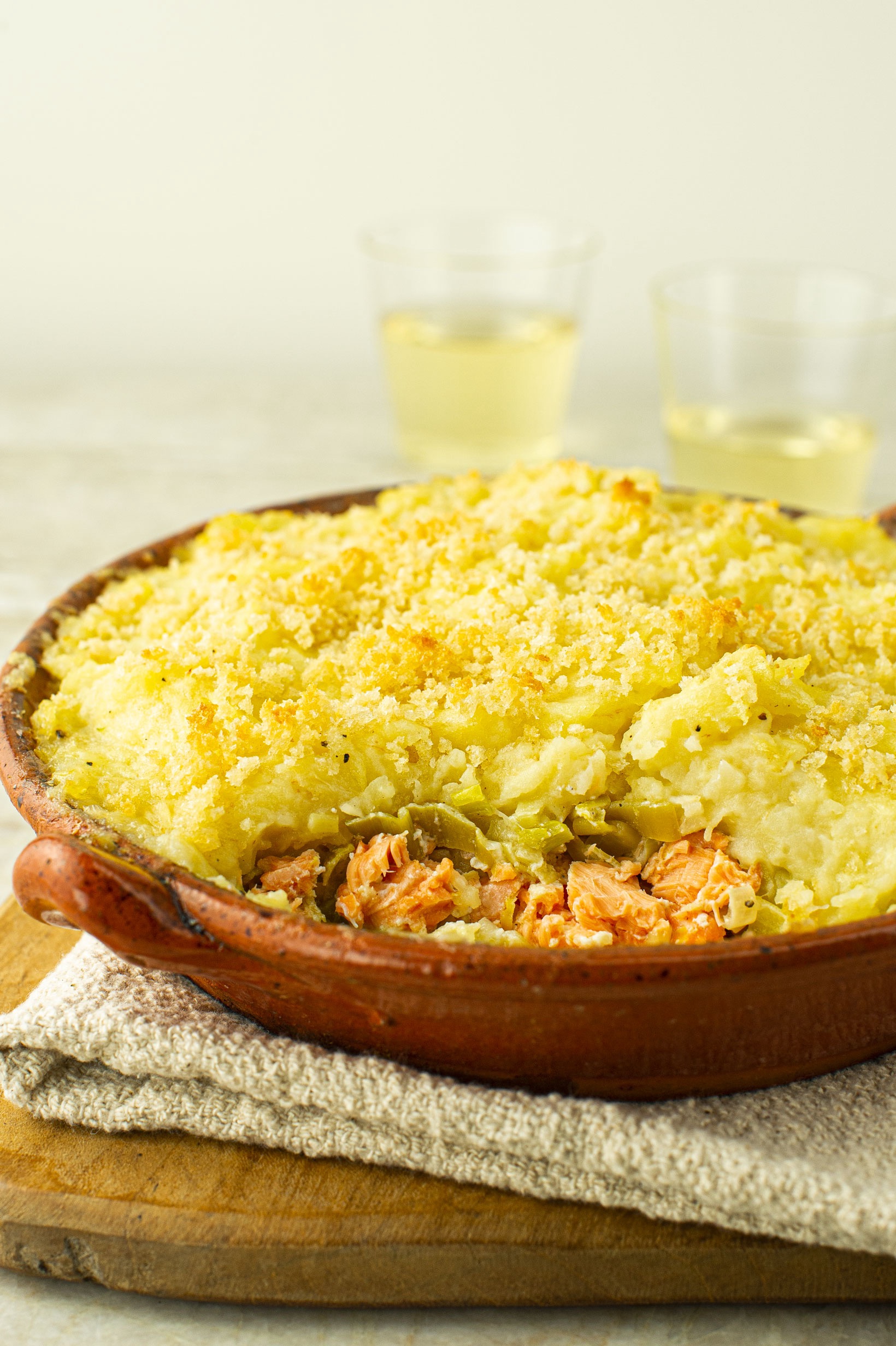 parmentier de saumon