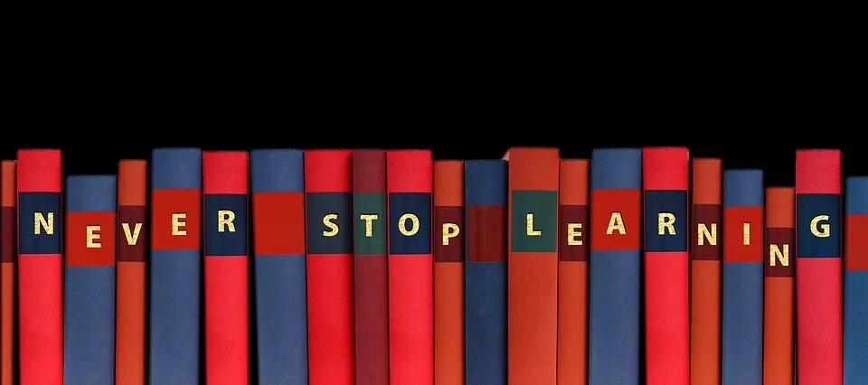 Never stop learning