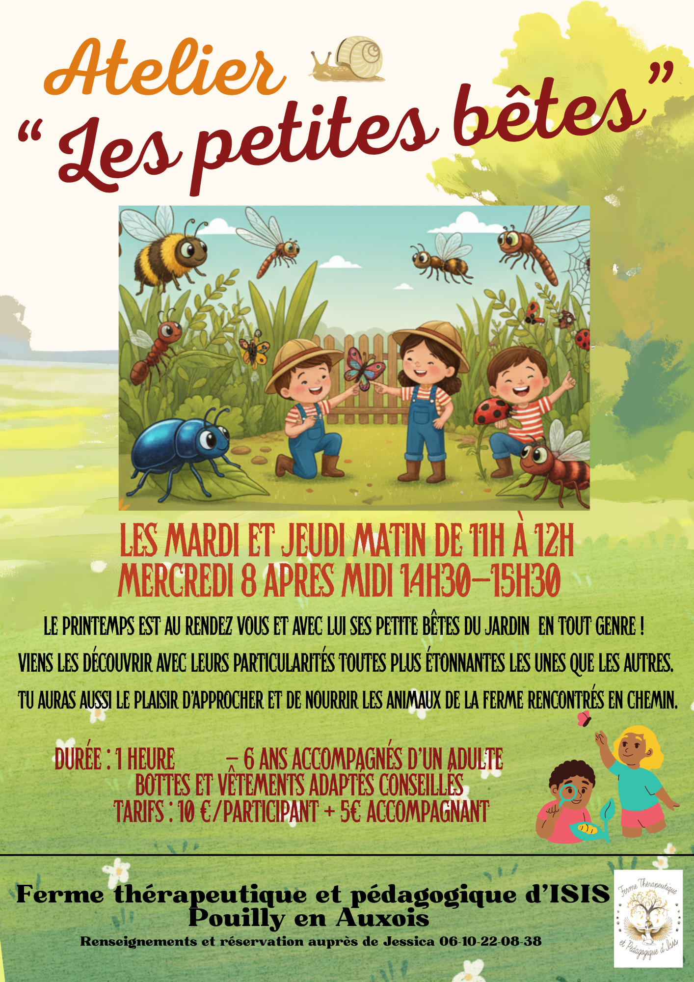 Atelier les petites bêtes- Pouilly en Auxois