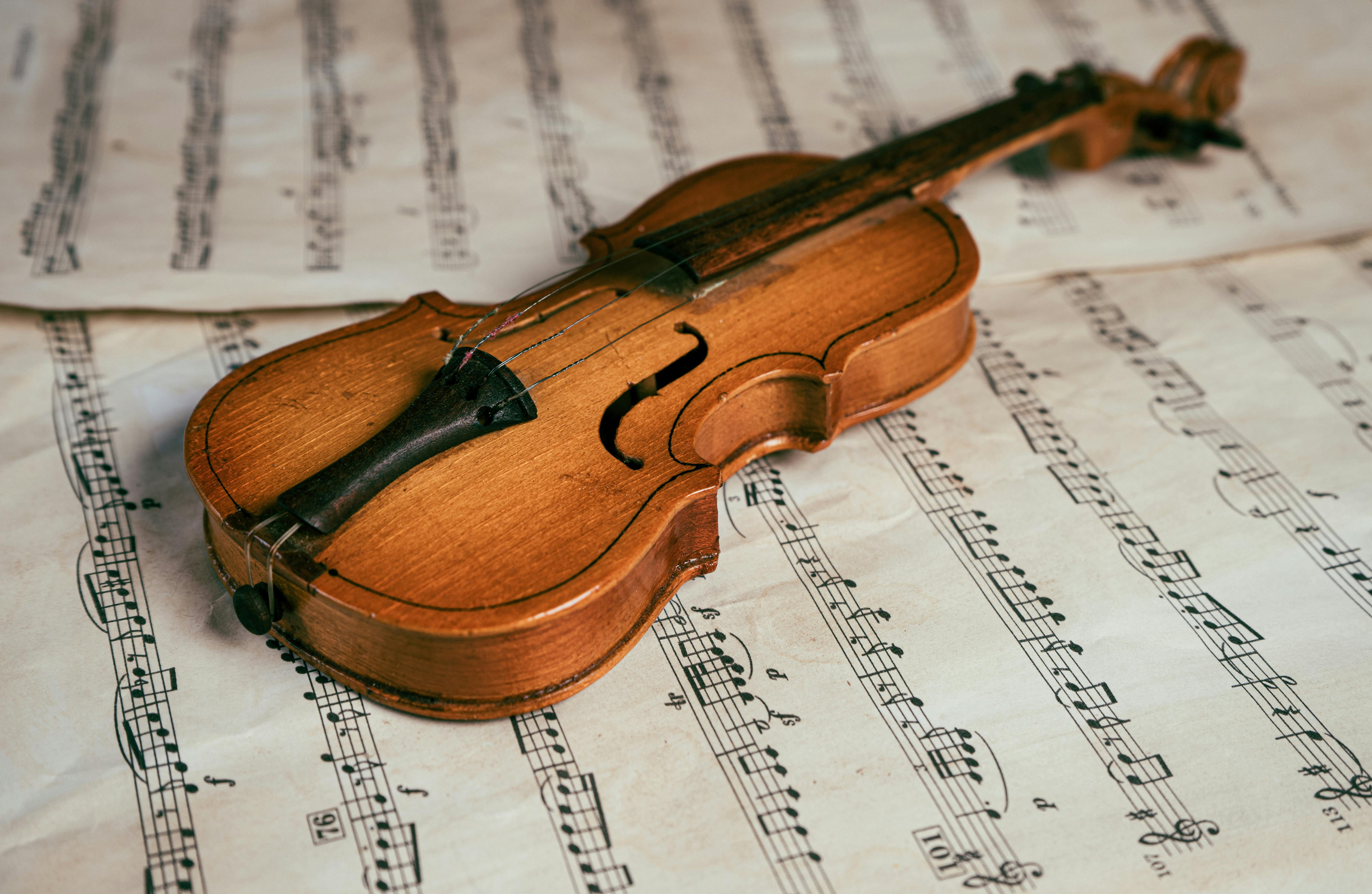 Harpe et violon