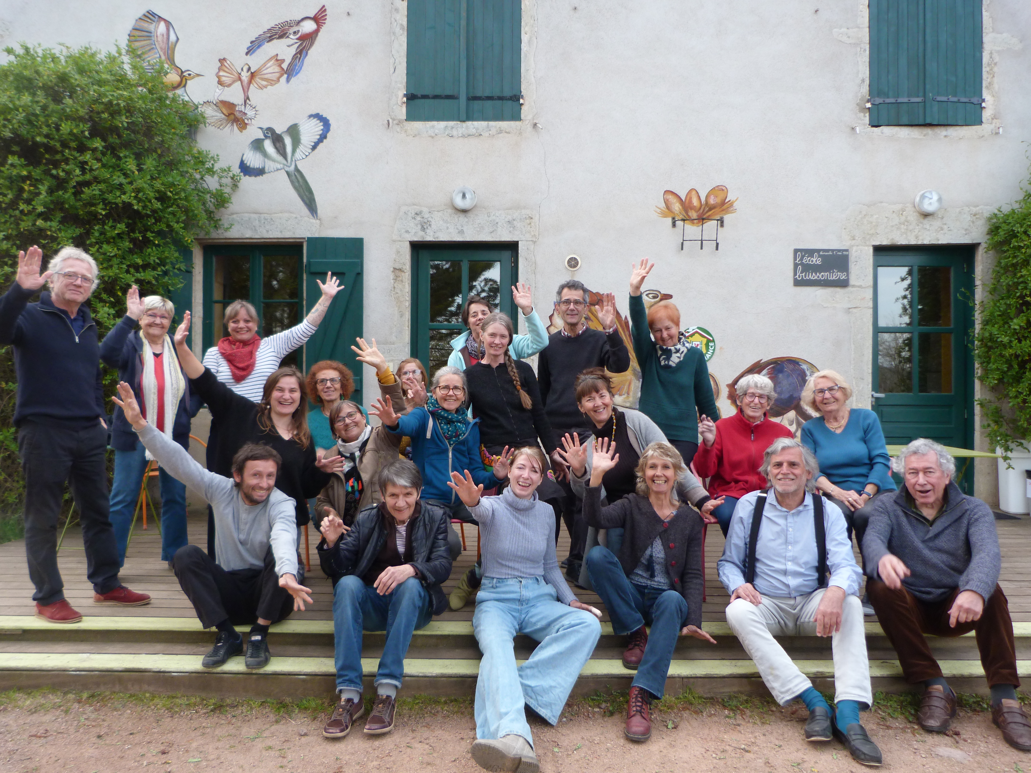 photo de groupe atelier chanson