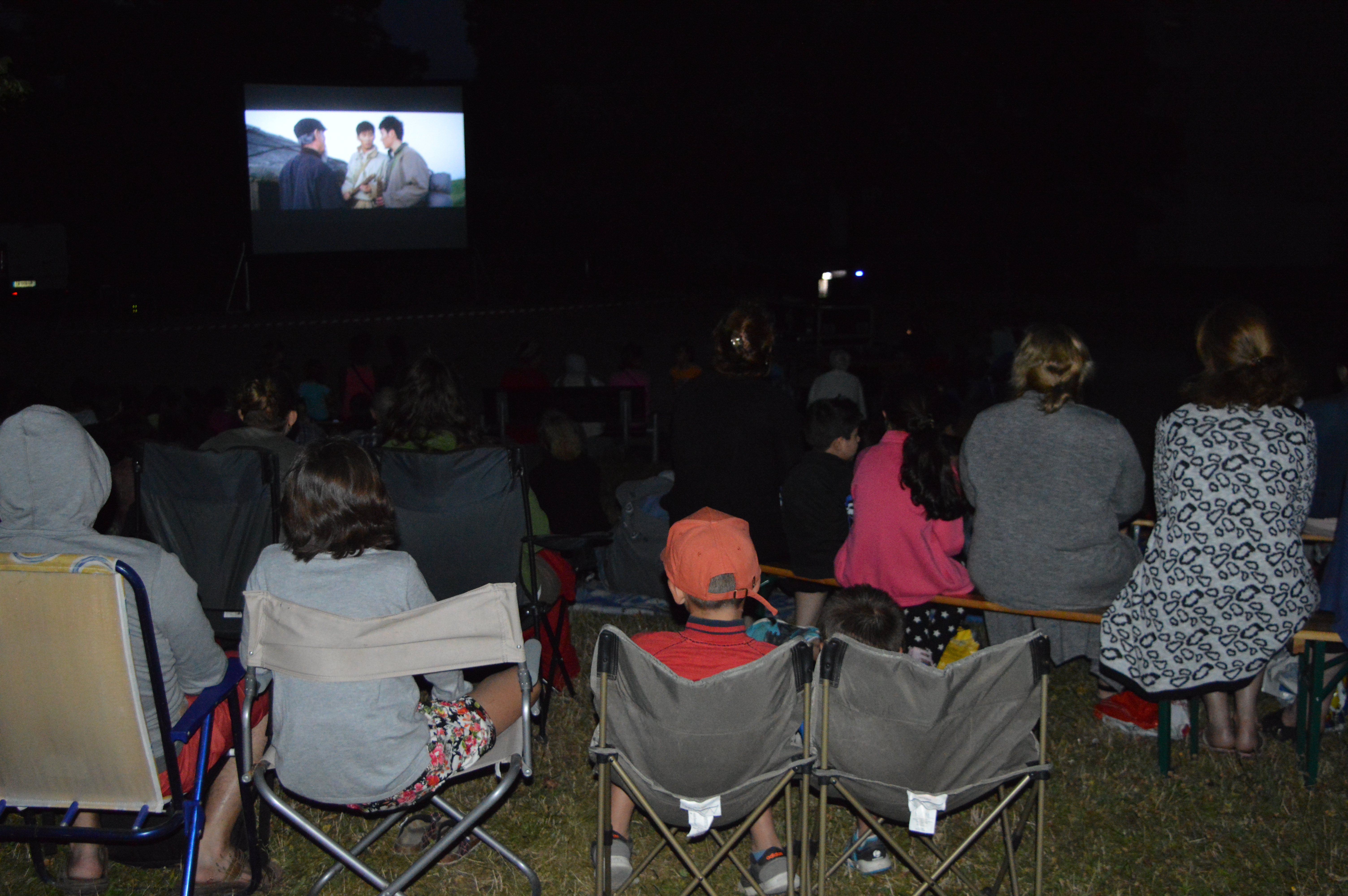 Cinéma plein-air dans le cadre de « Hissez les Toiles »