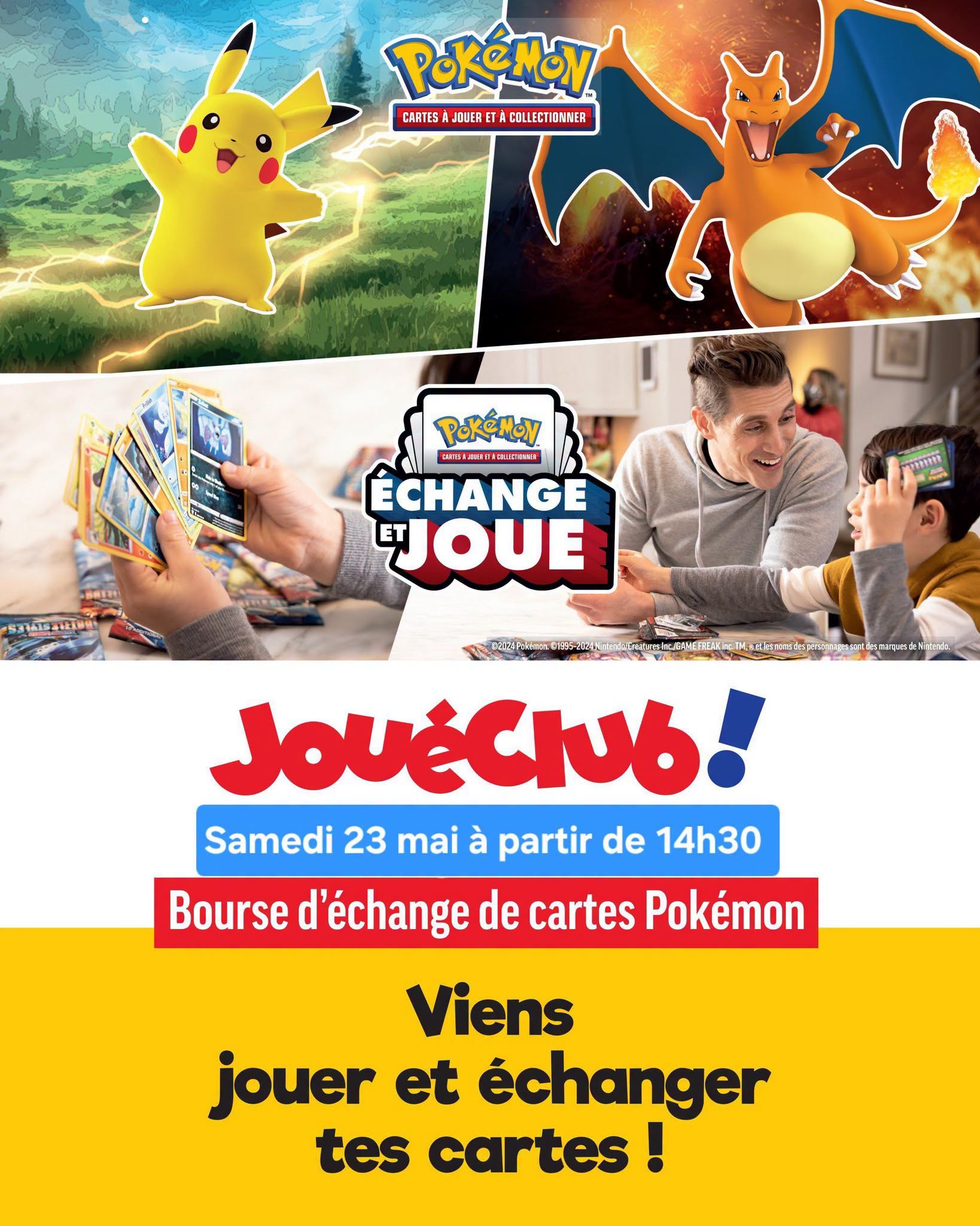 Bourse d'échange Pokemon