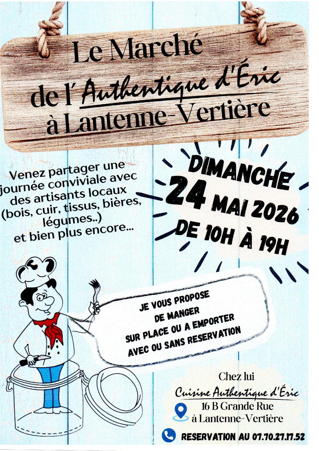 Le Marché de l'Authentique d'Eric