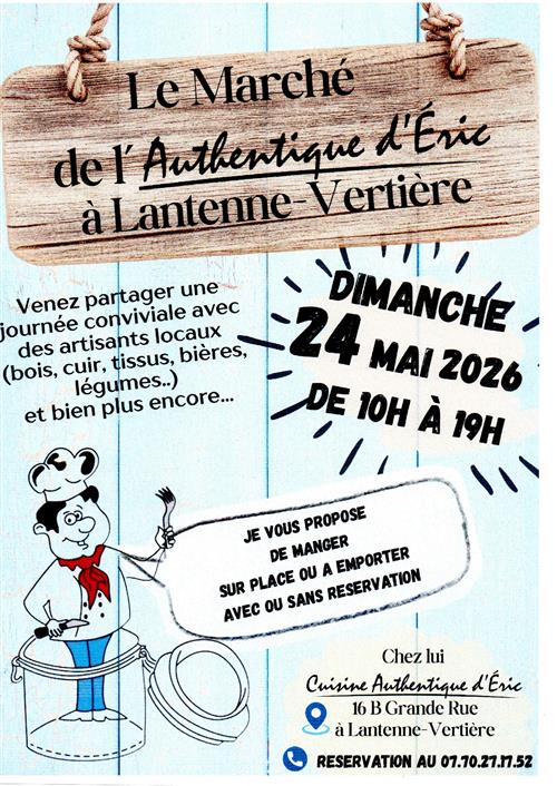Le March&eacute; de l'Authentique d'Eric