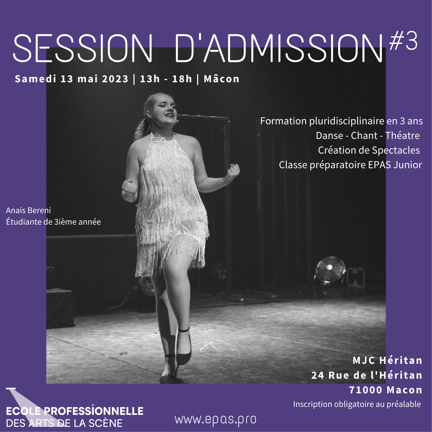 Session d'admission