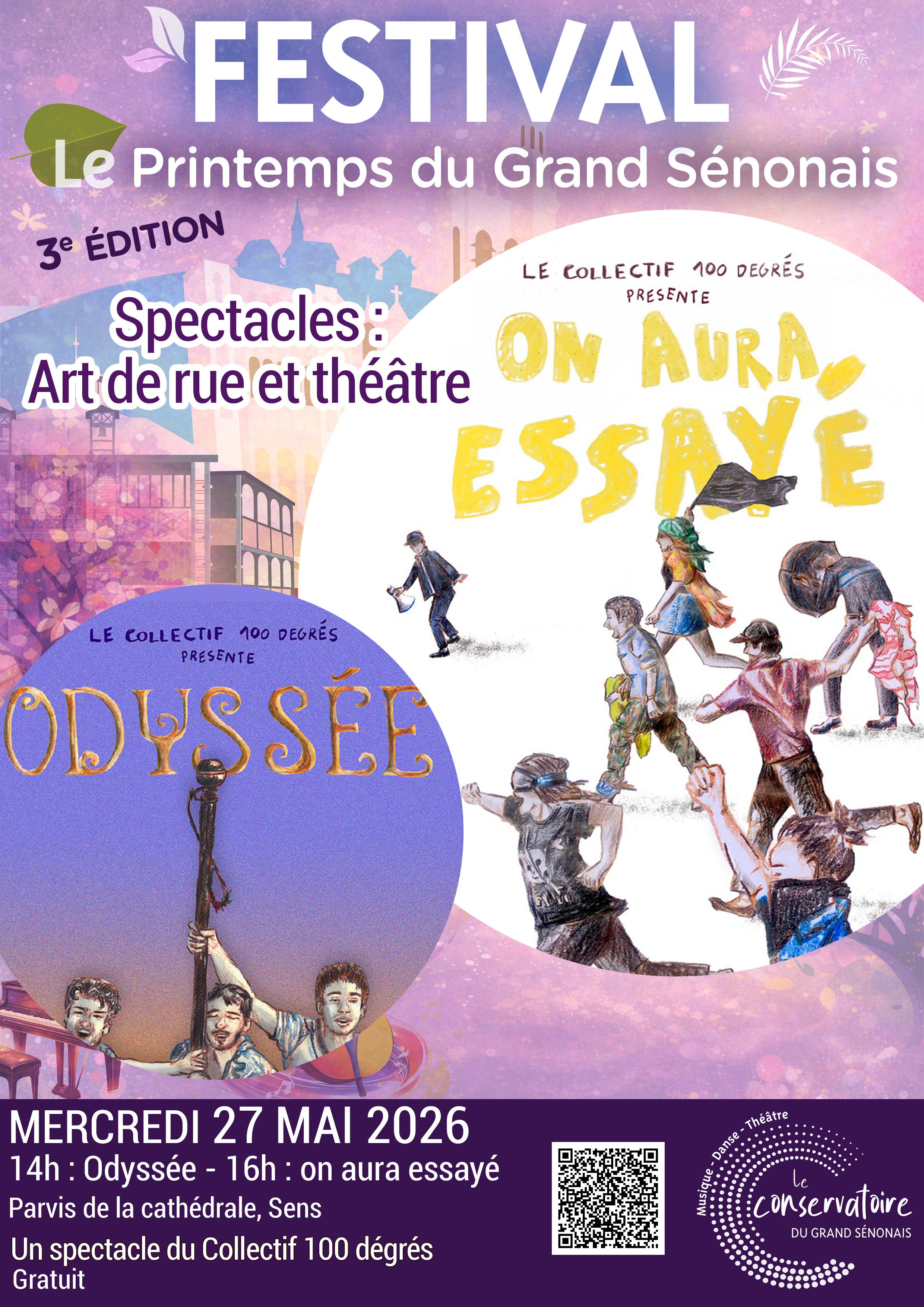 Printemps du Grand Sénonais - Art de rue et théâtre