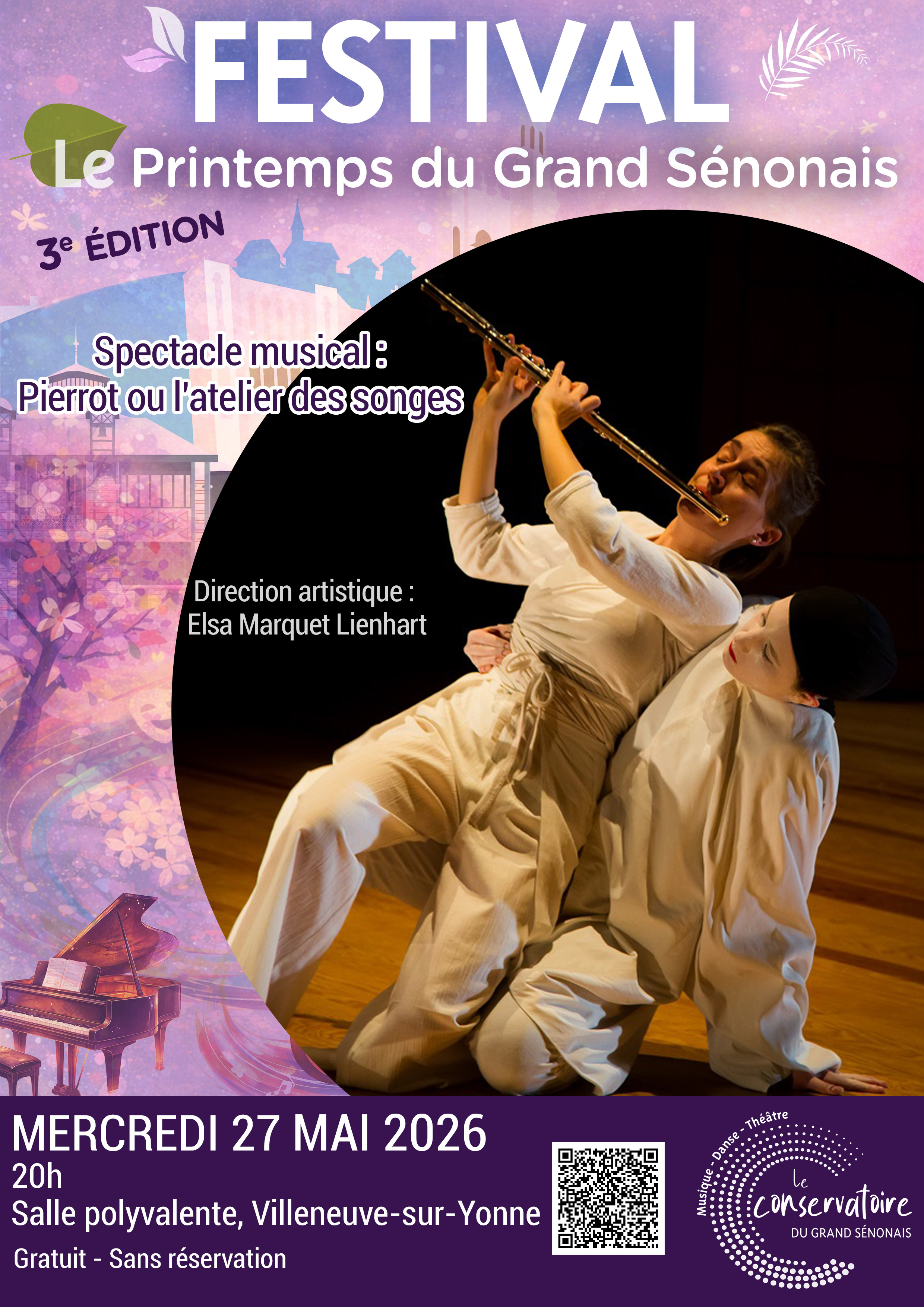 Printemps du Grand Sénonais - Pierrot ou l'atelier des songes
