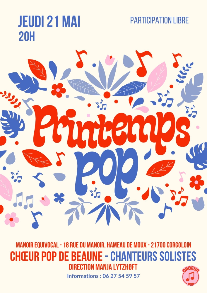 Printemps Pop - Concert chorale et solistes