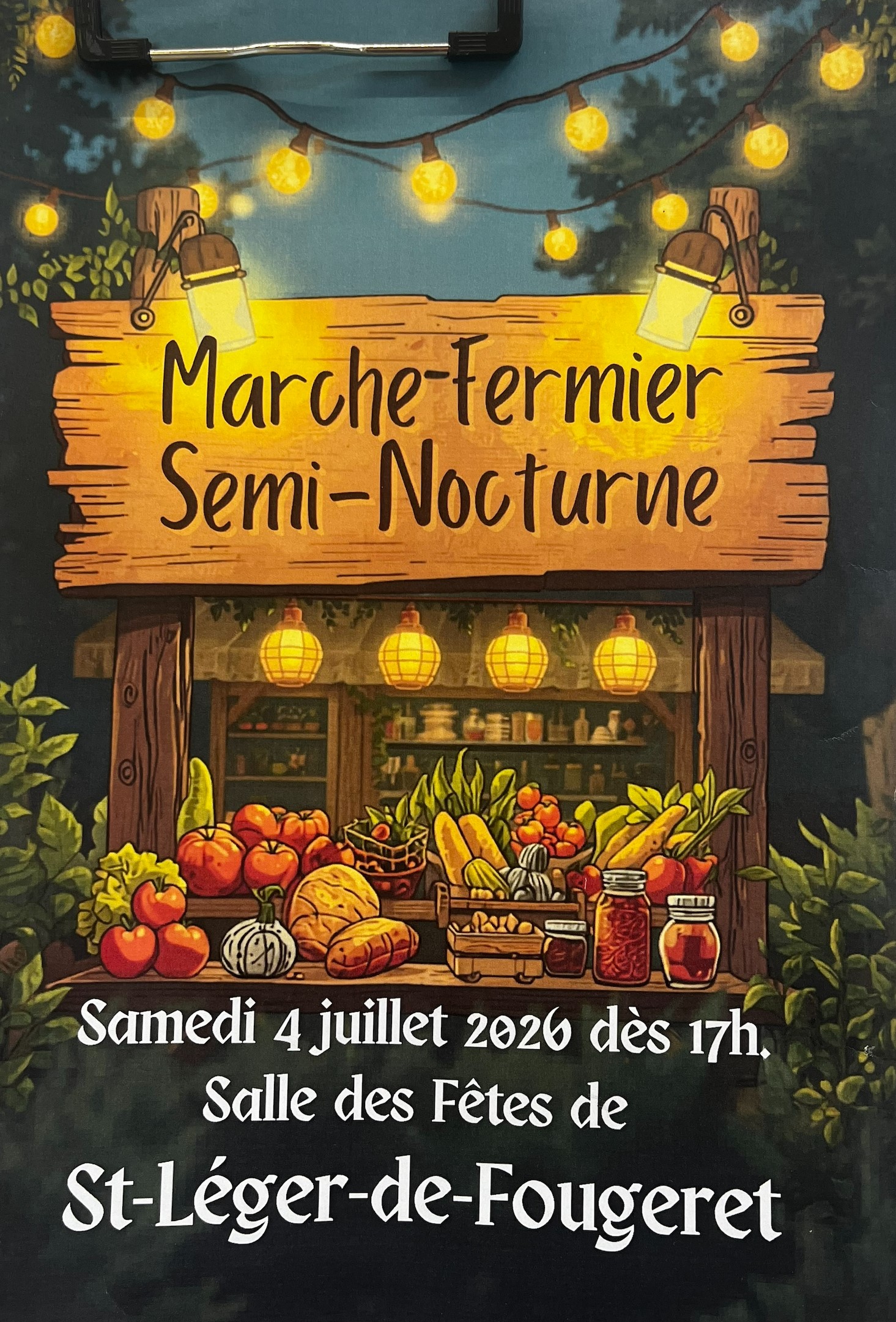 Marché Fermier semi-nocturne