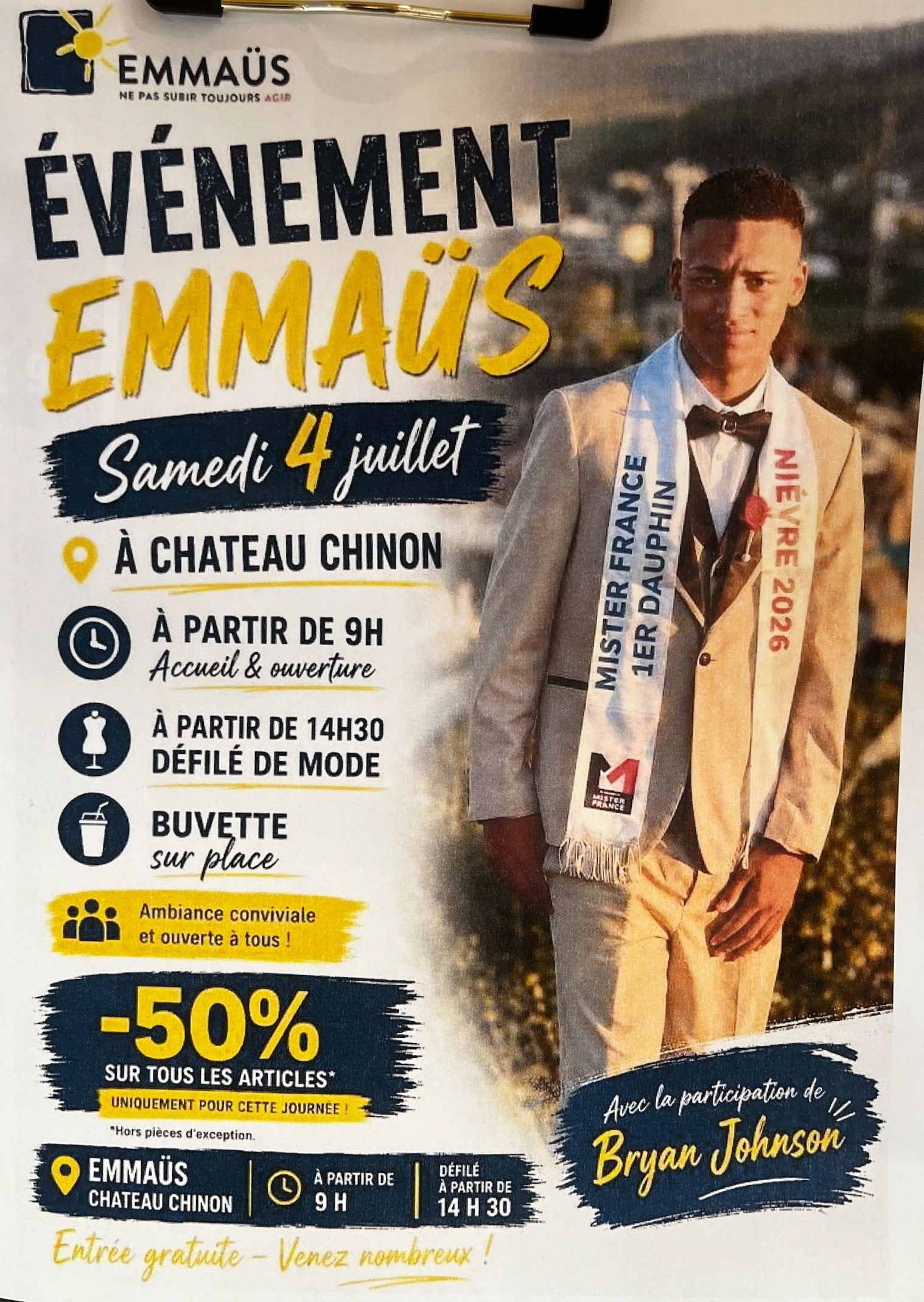 Événement Emmaüs