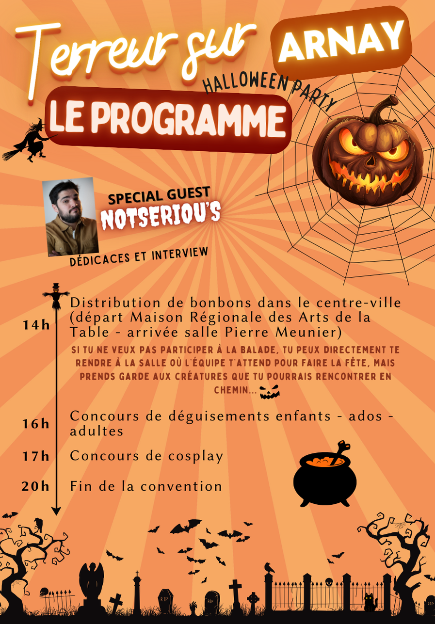 programme halloween - 2