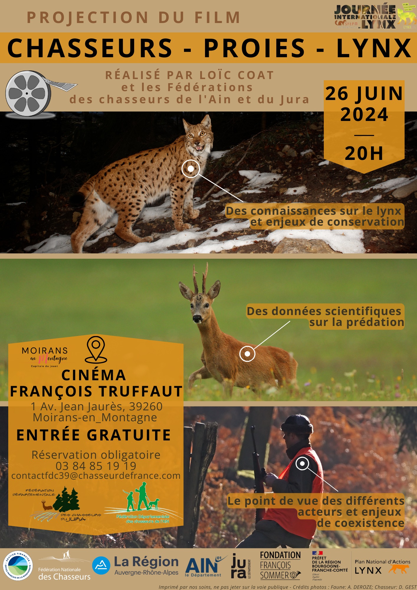 projection de film