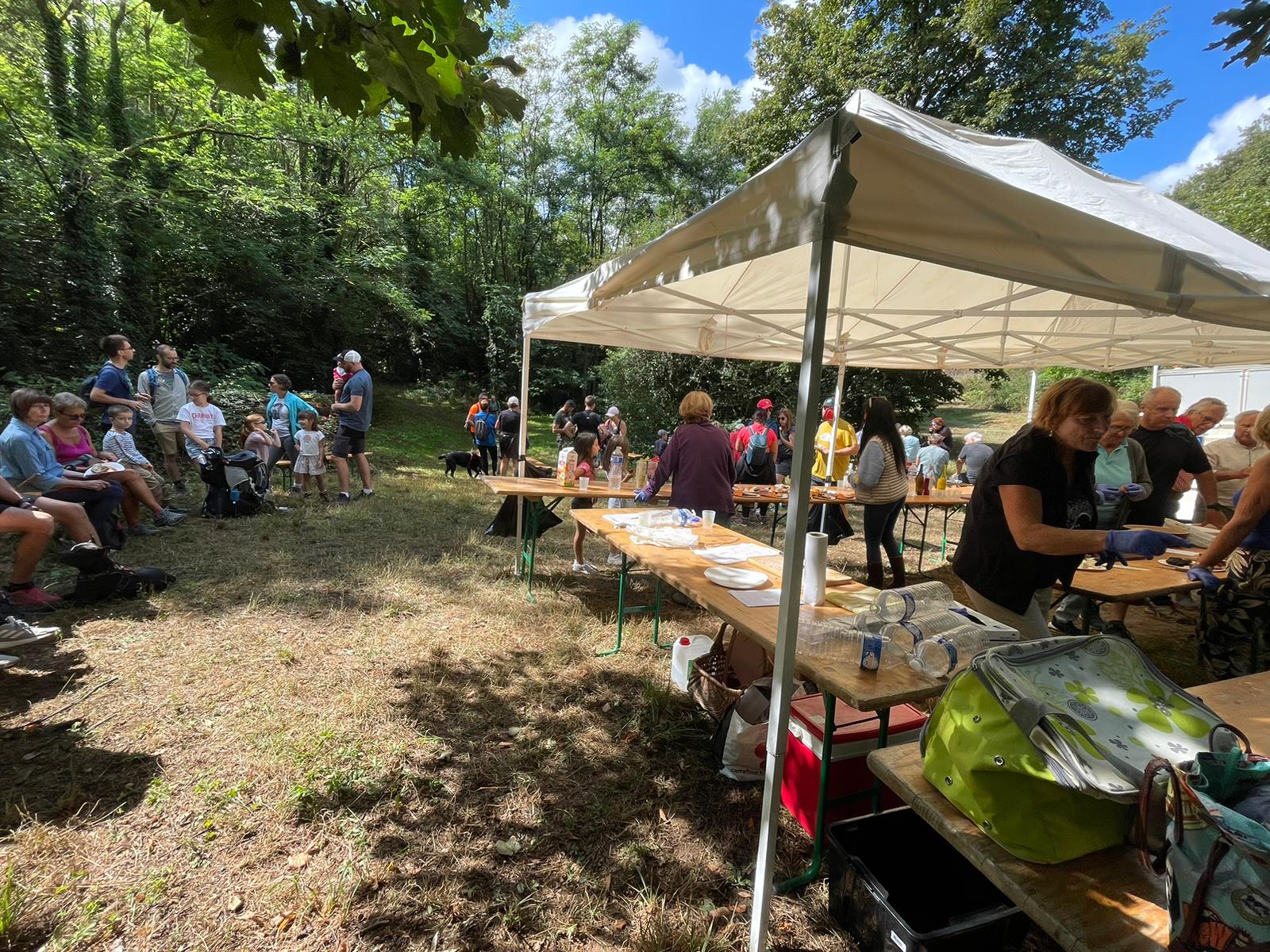 Pause ravitaillement