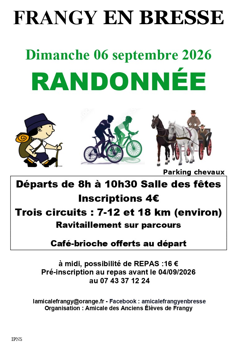 Randonnée au village