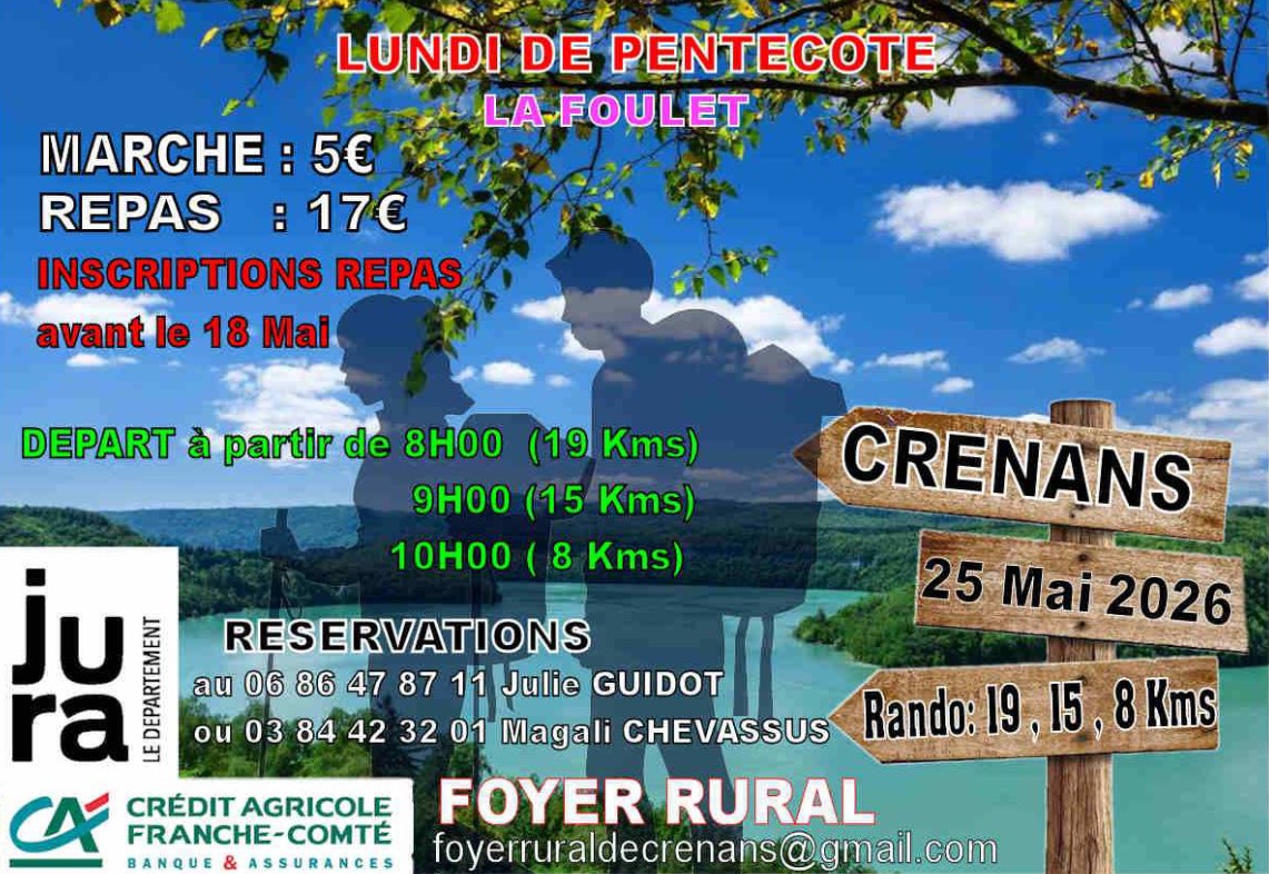 Marche du foyer rural - La foulet