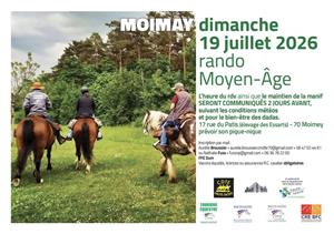 Rando équestre du Moyen Age 