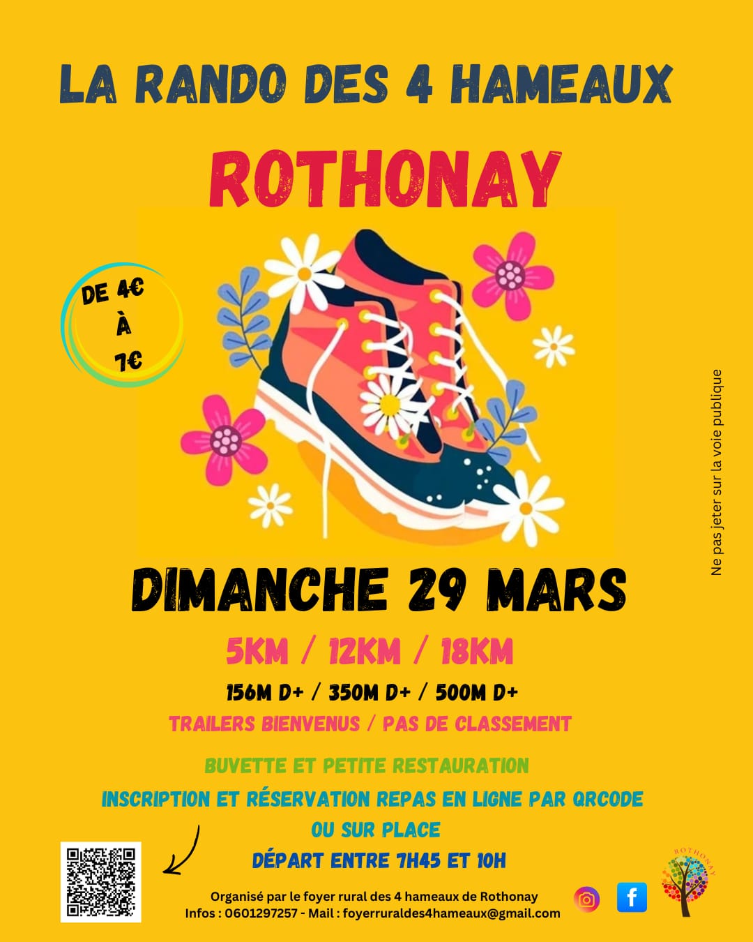 Randonnée pédestre et trail des 4 hameaux 