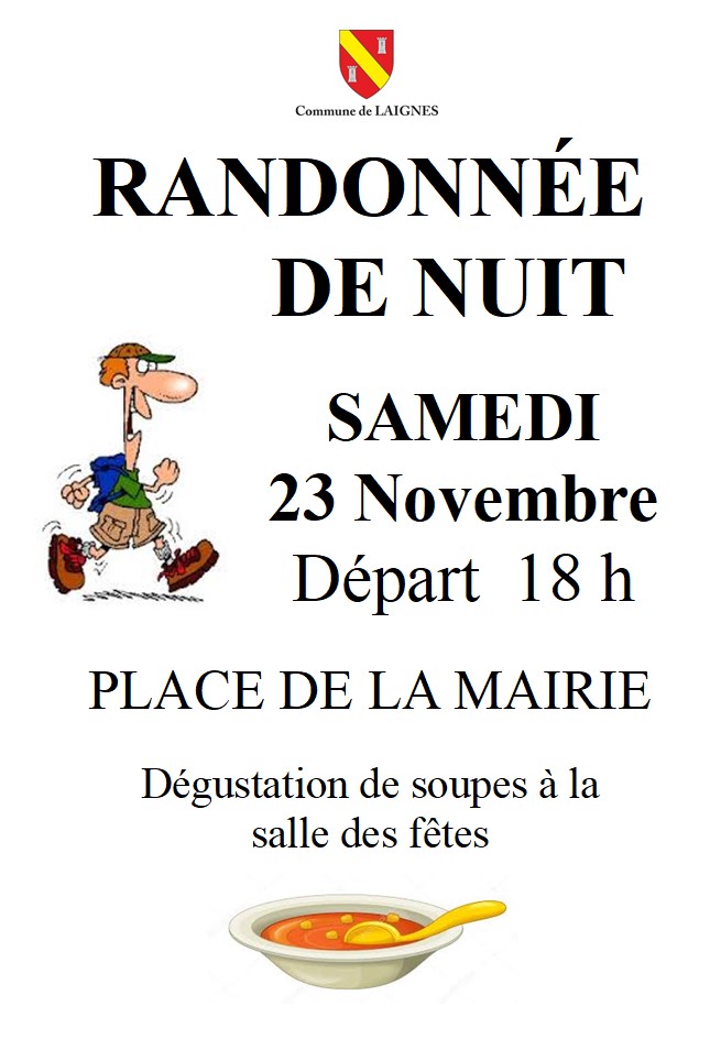 randonnée de nuit modifiée