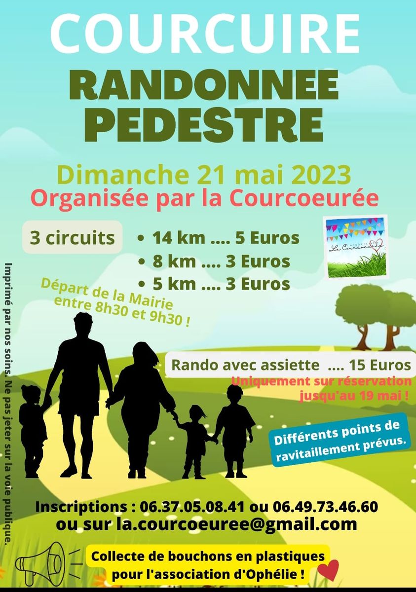 randonnée pedestre courcuire