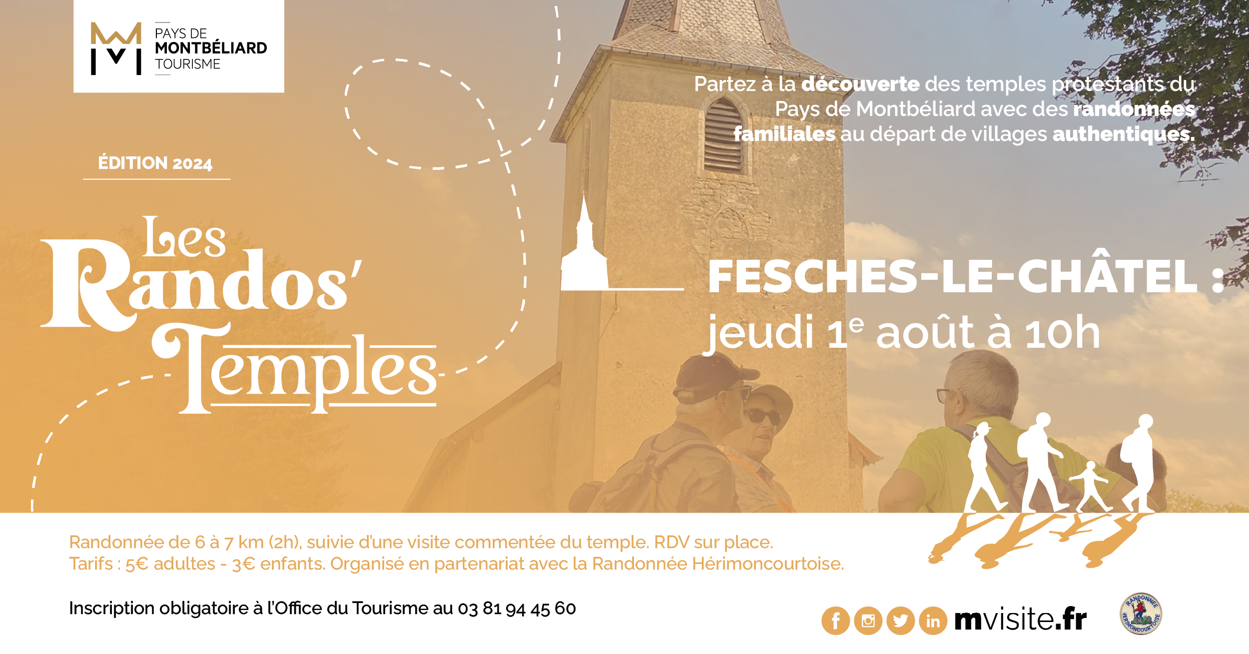 Randos Temples : Fesches-le-châtel