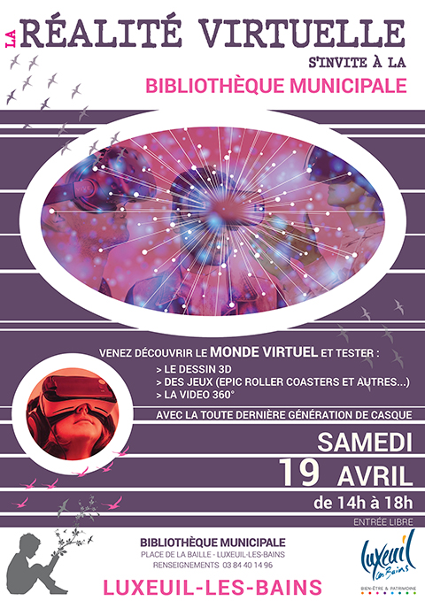 réalité virtuelle bibliothèque 19 avril