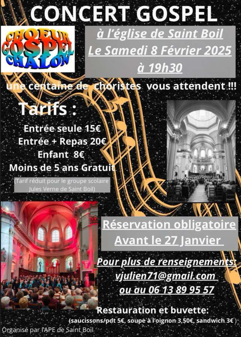 Concert de gospel 