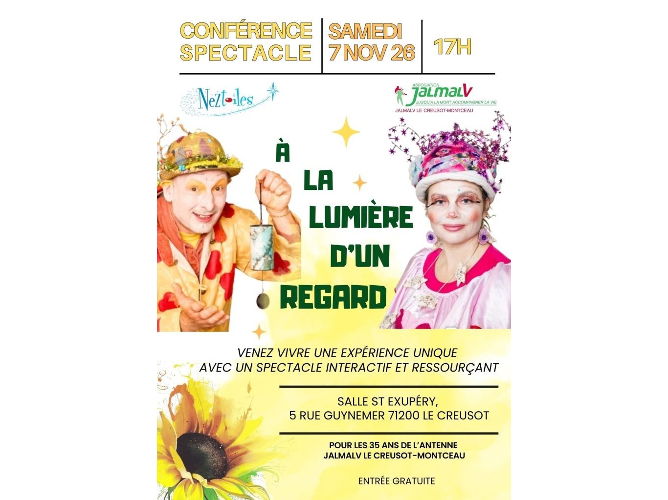 À la lumière d'un regard
