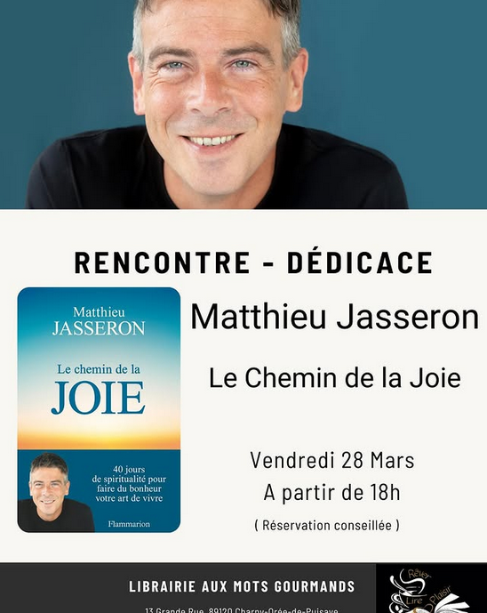 Rencontre-dédicace Matthieu Jasseron