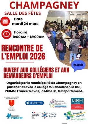 Rencontre de l'emploi 2026