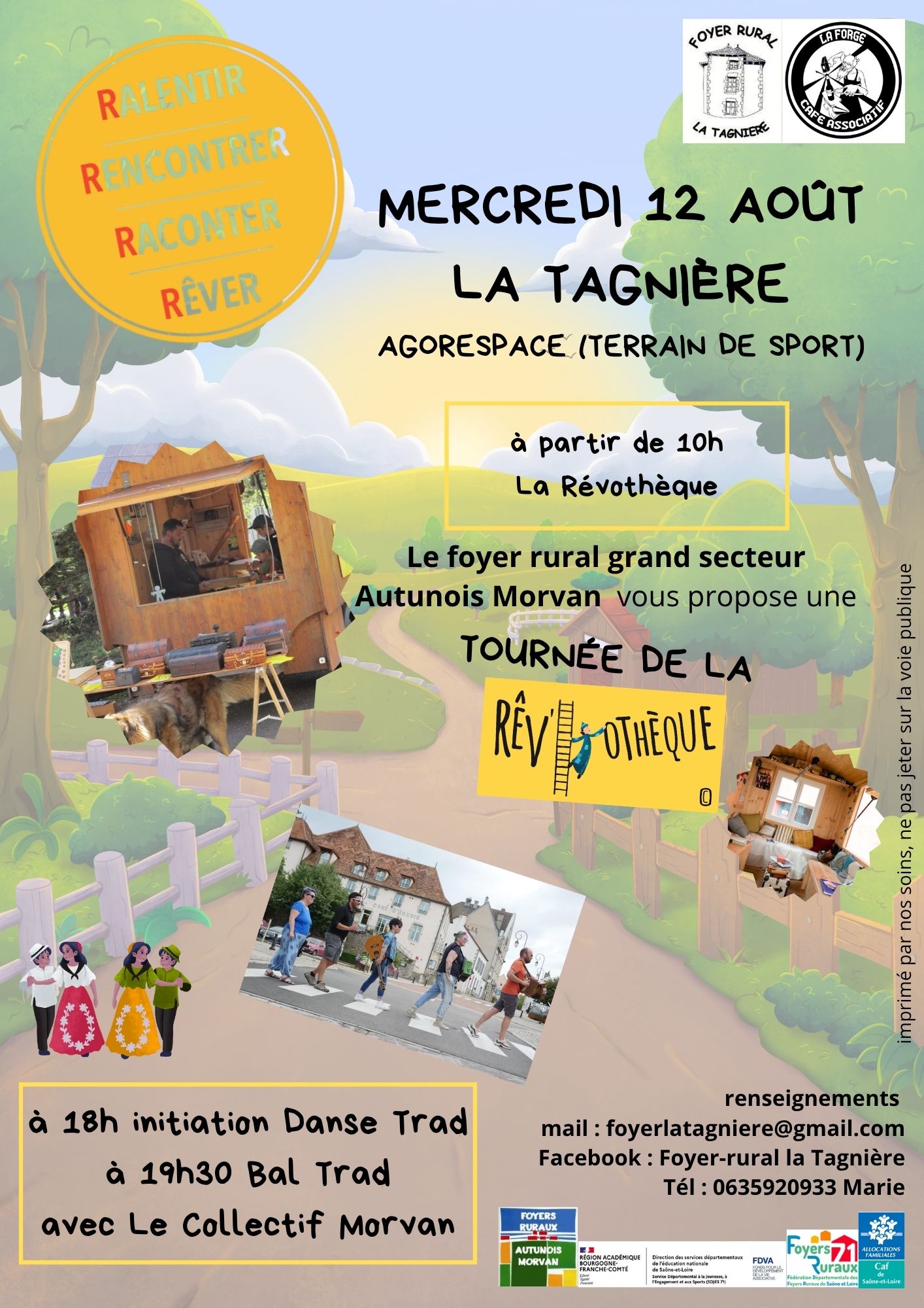 Tournée de la Rèv'othèque - Bal Trad
