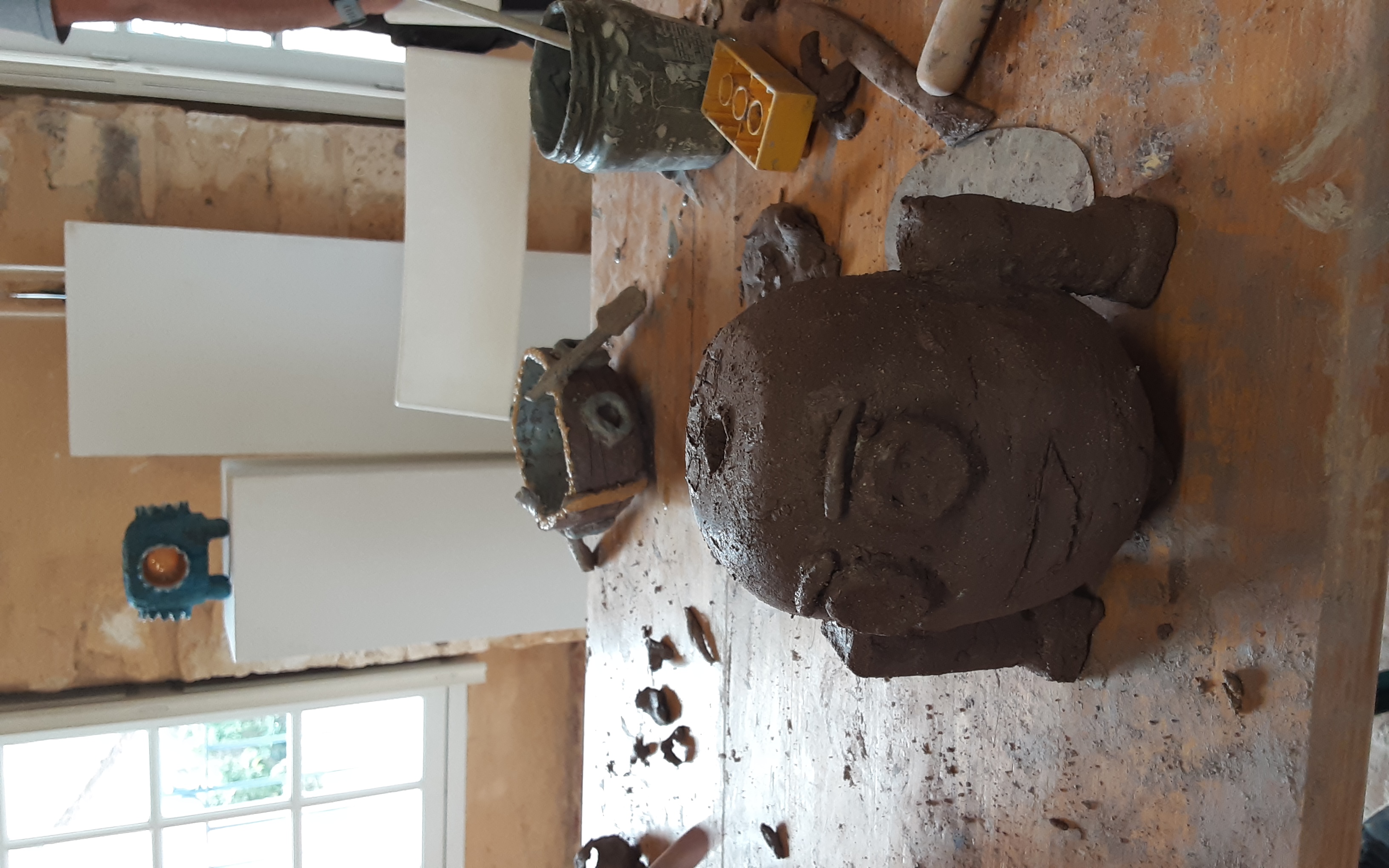 bob le robot - atelier modelage